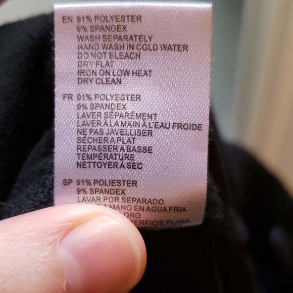 Saks Fifth Ave. stretchy velvet leggings - Picture 5 of 7